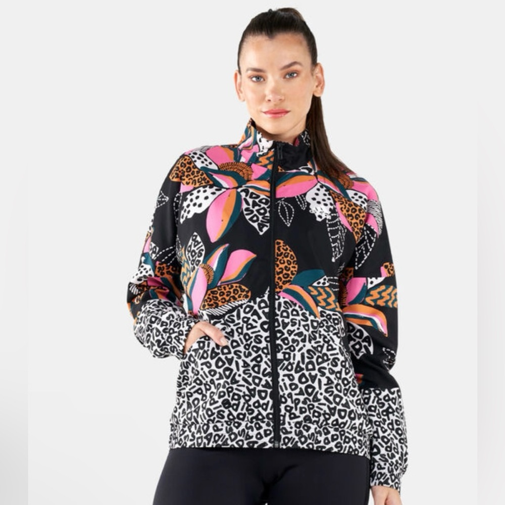 Adidas x Farm Rio Anthropologie Jacket